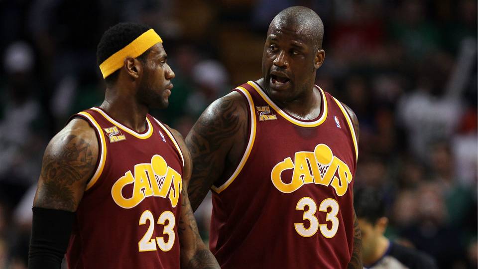 Hall of Famer Shaquille O’Neal speaks about James LeBron
