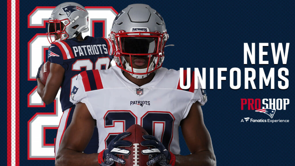 New England Patriots Unveil New Uniforms Ahead Of NFL 2020 Season ...