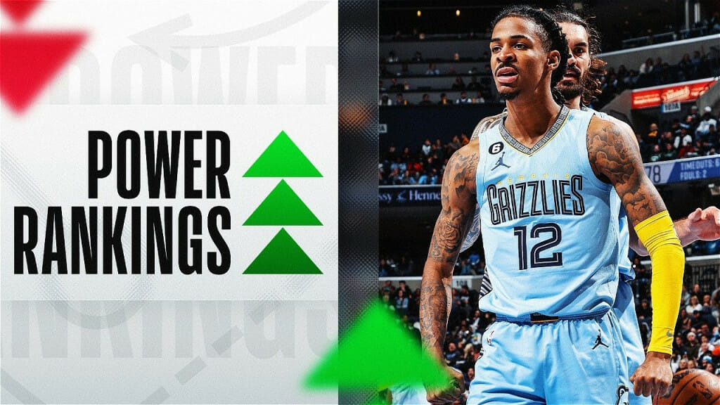 The Grizzlies Rise To The Top | NBA Power Rankings Week 10 | 2022-23 ...